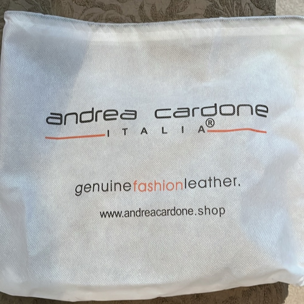 Andrea Cardone Italia Green Quilted Leather Crossbody Bag - Picture 13 of 13